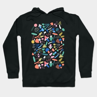 Colorful mushrooms Hoodie